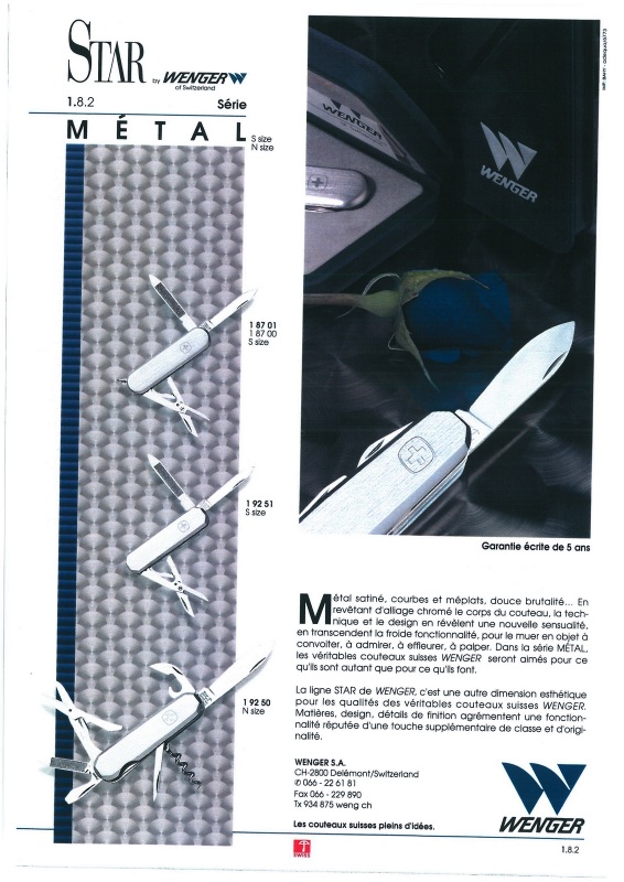 Wenger Metal Series