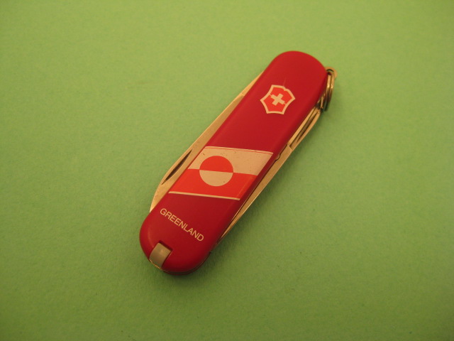 58mm Classic from the flag series, Greenland.

Photo by ColoSwiss