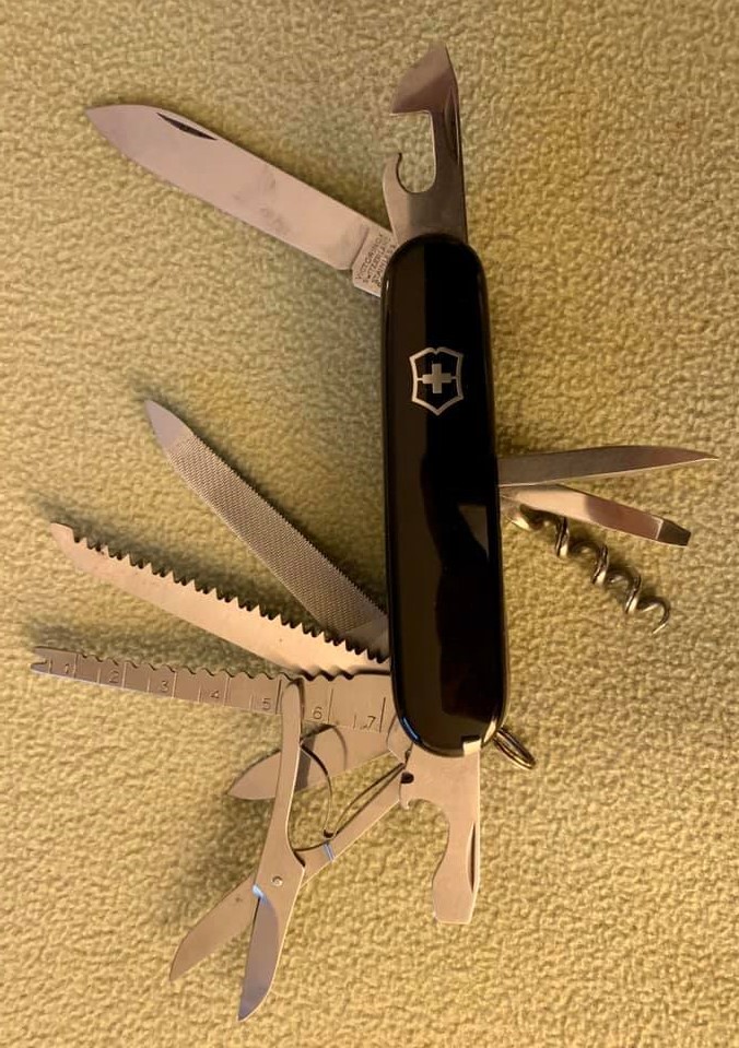An Original Handyman with the Fish-scaler