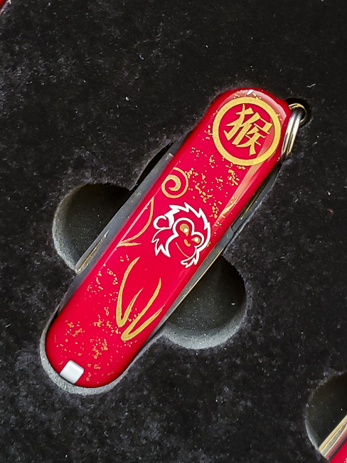 Victorinox 58mm Classic Chinese Zodiac Series - Year of Monkey
