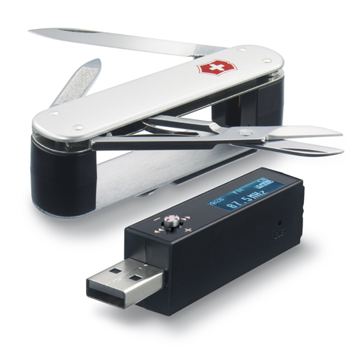This shows the actual MP3 player removed from the knife/tool housing.